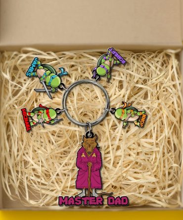 Personalized Gifts For Father Keychain With Charms 02Ohdc230524