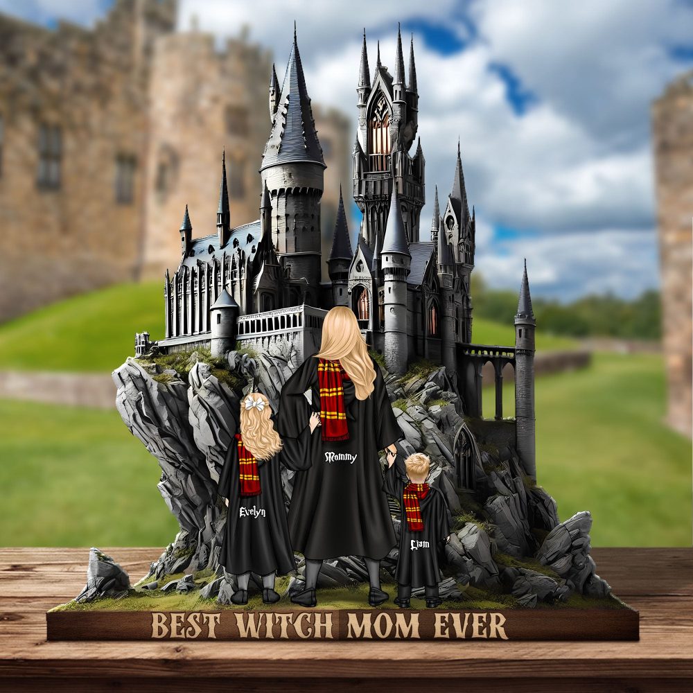 Christmas Magic Mom Plaque – Personalized Gifts For Most Enchanting Mom 02Xqti310325Tm - Image 4