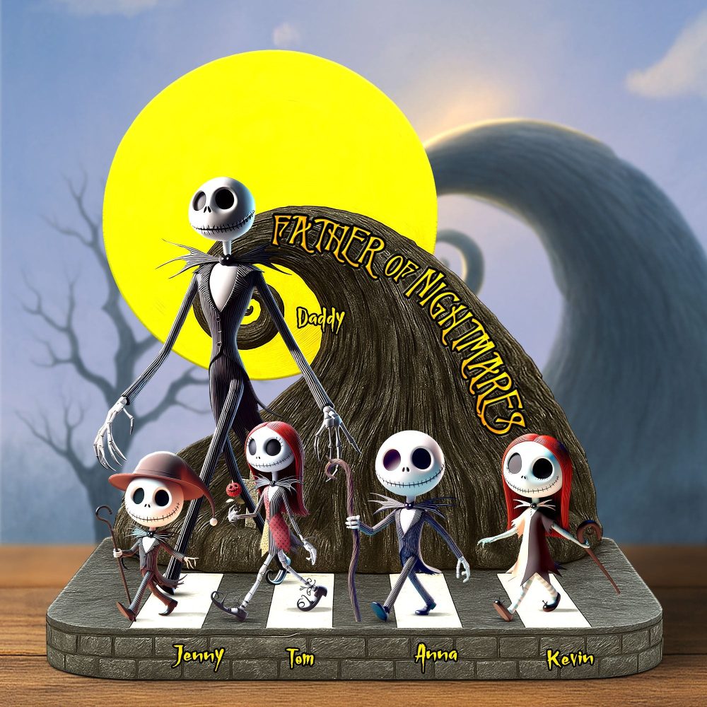 Nightmare Dad Plaque - Personalized Gifts For Dad 01Ohti020525 - Image 2