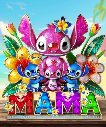 Personalized Christmas Gifts For Mom Plaque, Playful Little Aliens 05Tgti030425
