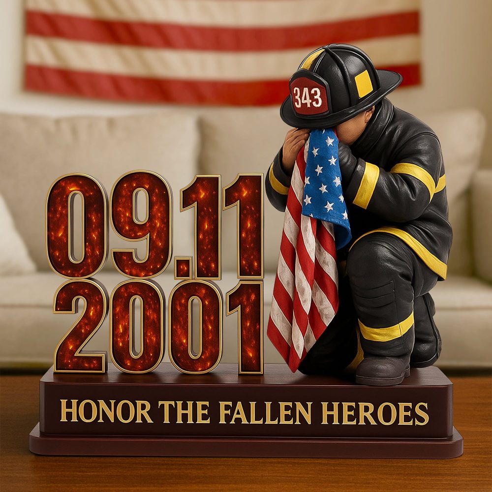 Fallen Firefighter Plaque - Personalized Gifts For Firefighter 02Pgti060825 - Image 2
