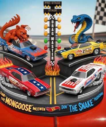 Festive Burnout Showdown – Personalized Drag Racing Gifts For Gearheads 03Qhti040725