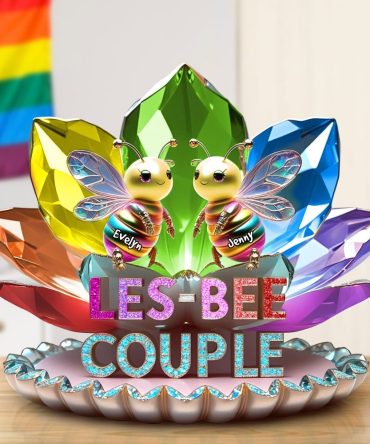 Bee Couple Acrylic Plaque - Personalized Gifts For Lgbt Couple 05Tgti280525