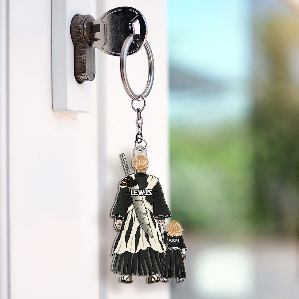 Dad Keychain - Personalized Gifts For Dad 04Qhhu070525Hg - Image 2