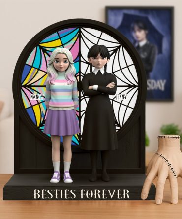 Horror Besties Plaque - Personalized Gifts For Besties 03Nati280725