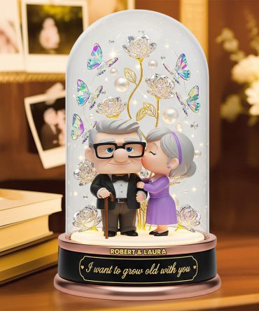 Old Couple Plaque - Personalized Gifts For Couple 02Nati100625