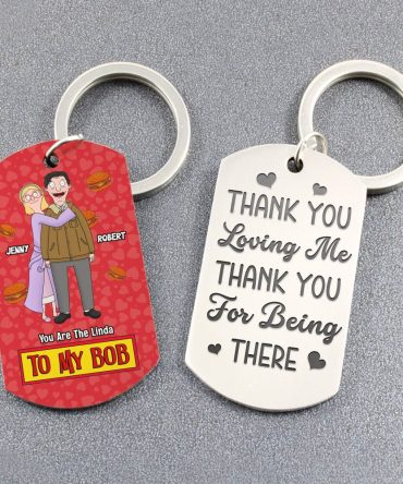 Personalized Gifts For Couple Keychain 02Kati261224Hg