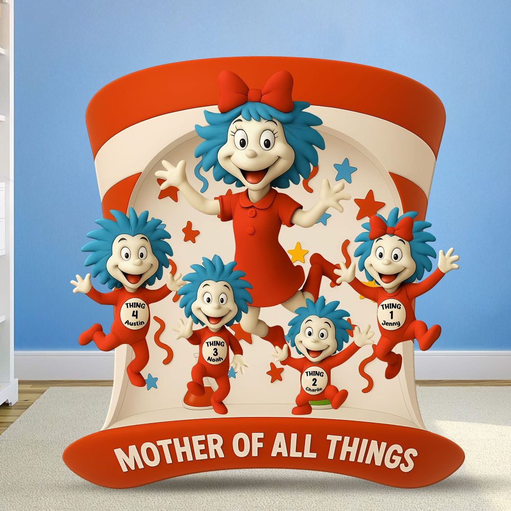 Mother Of All Things Plaque - Personalized Gift For Mom 01Tgti230425 - Image 2
