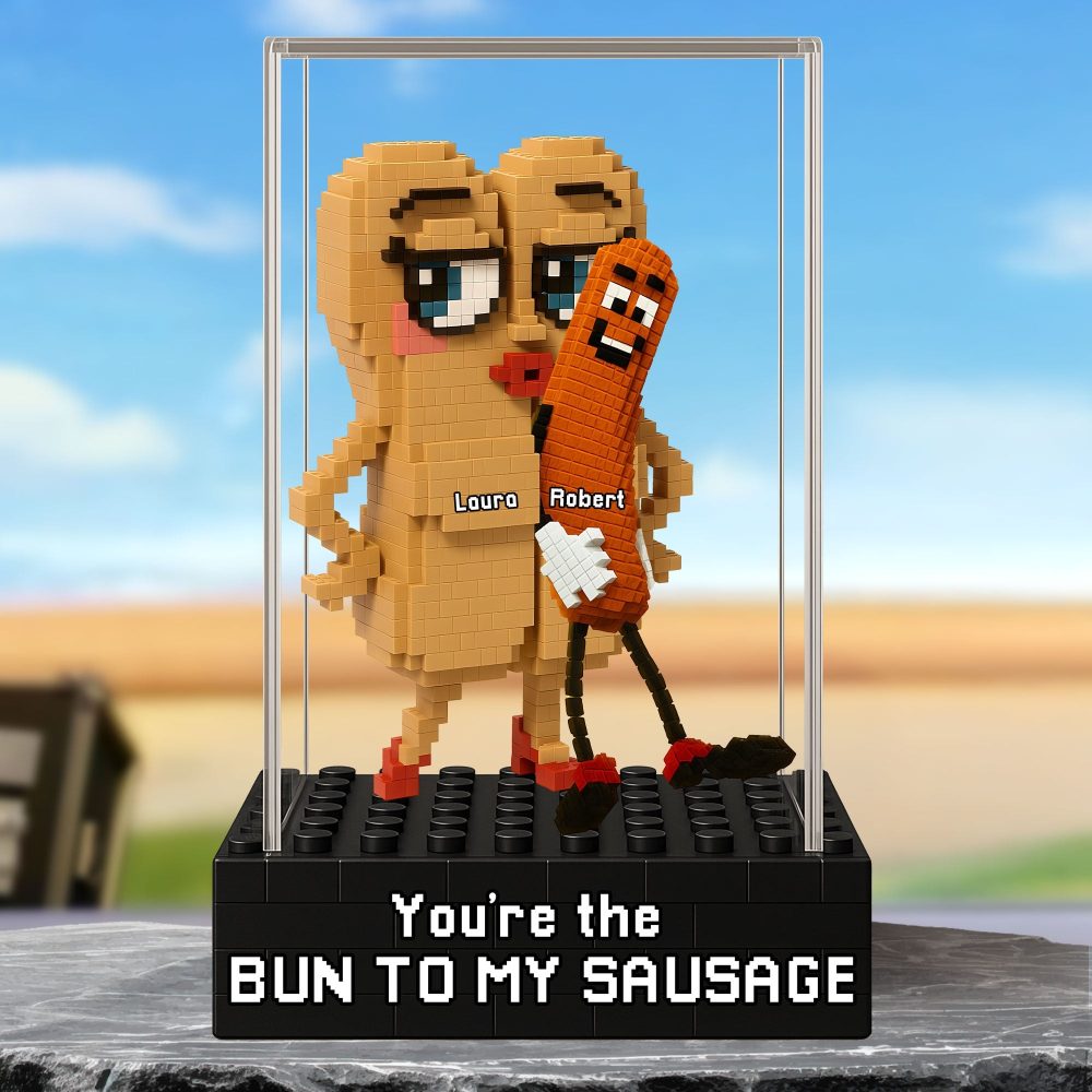 Sausage Couple Plaque - Personalized Gifts For Couple 03Ohti200525