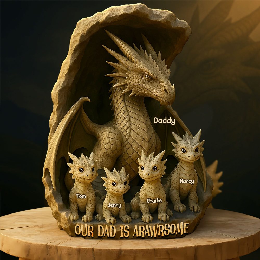 Dad Plaque - Personalized Gifts For Dad 03Tgti170425 - Image 2