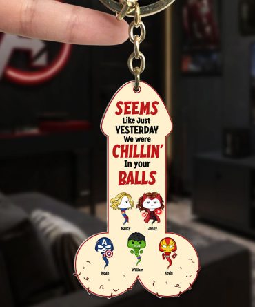 Super Sperm Dad Keychain - Personalized Gifts For Dad 02Ohti190525