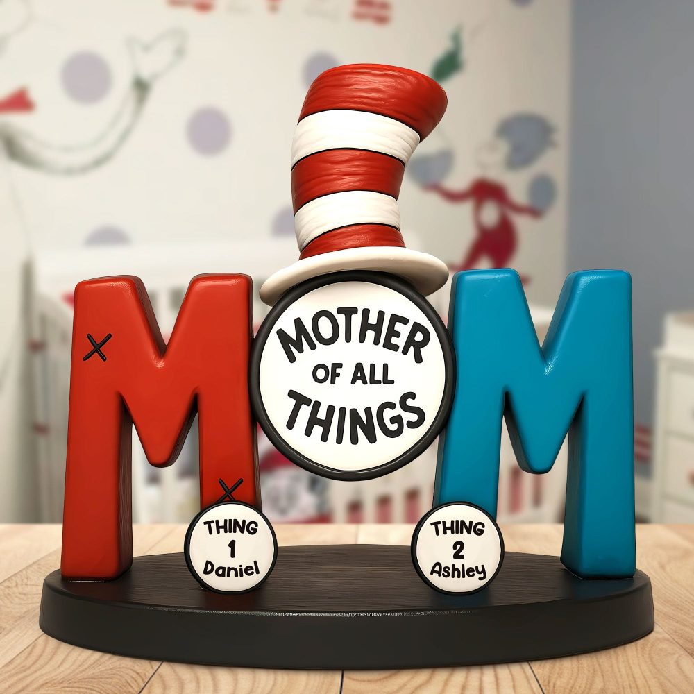 Things Mom Plaque - Personalized Gifts For Mom 03Nati180425 - Image 2