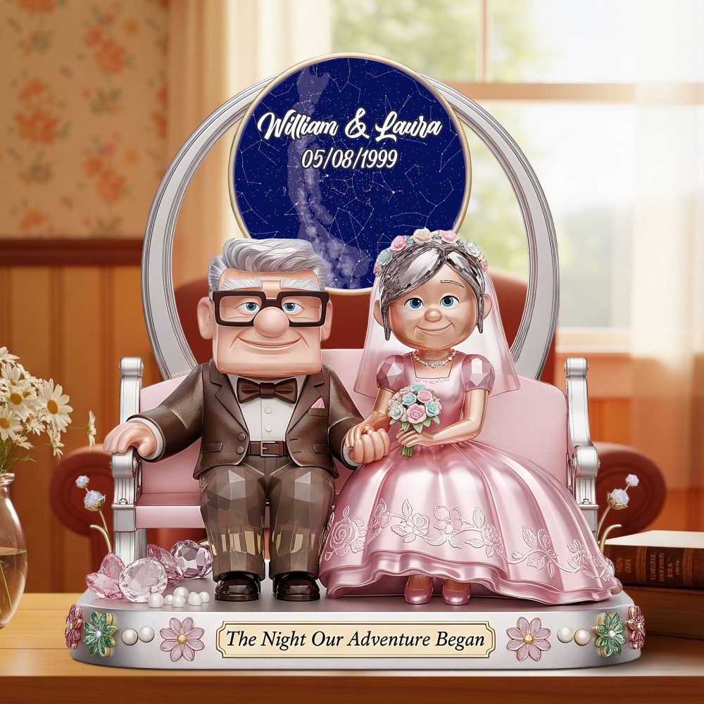 Old Couple Plaque - Personalized Gifts For Couple 01Nati230625