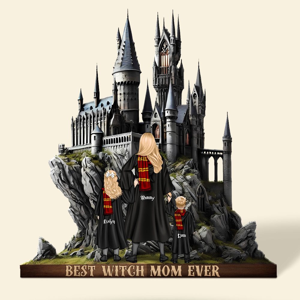 Christmas Magic Mom Plaque – Personalized Gifts For Most Enchanting Mom 02Xqti310325Tm - Image 5