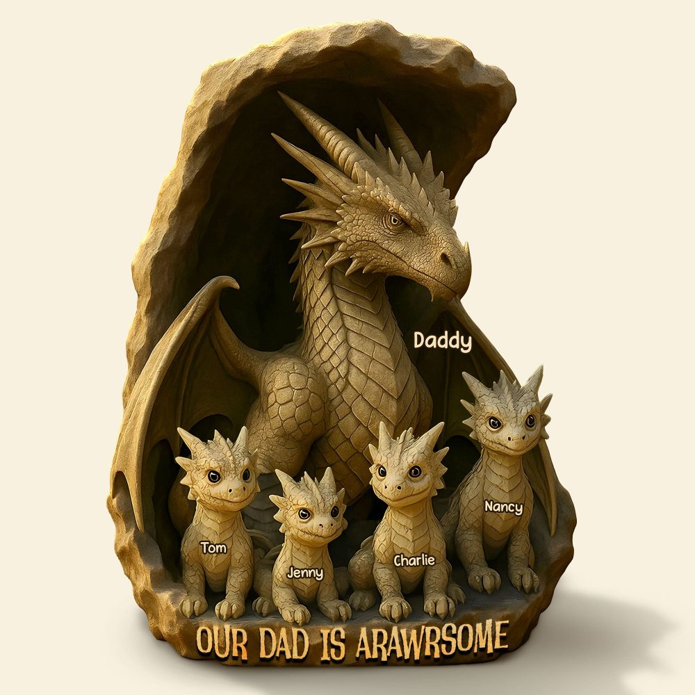 Dad Plaque - Personalized Gifts For Dad 03Tgti170425 - Image 3