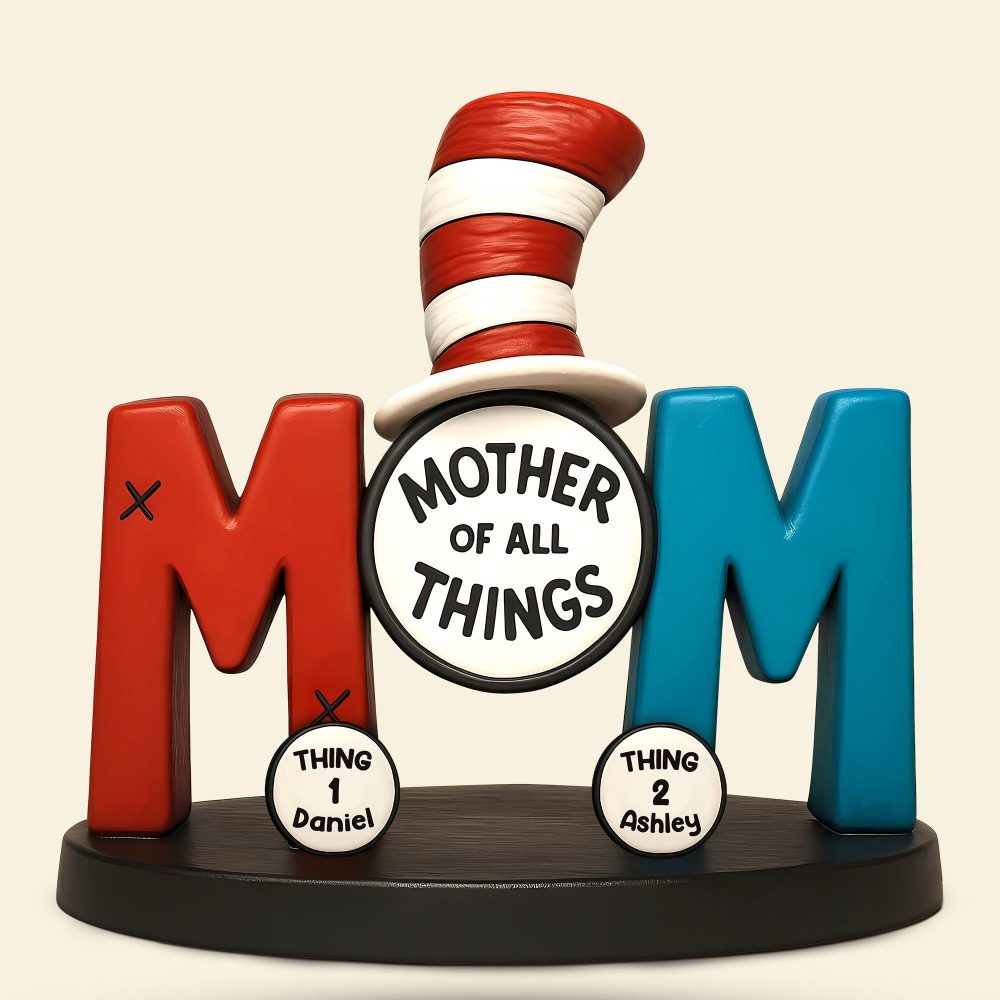 Things Mom Plaque - Personalized Gifts For Mom 03Nati180425 - Image 3
