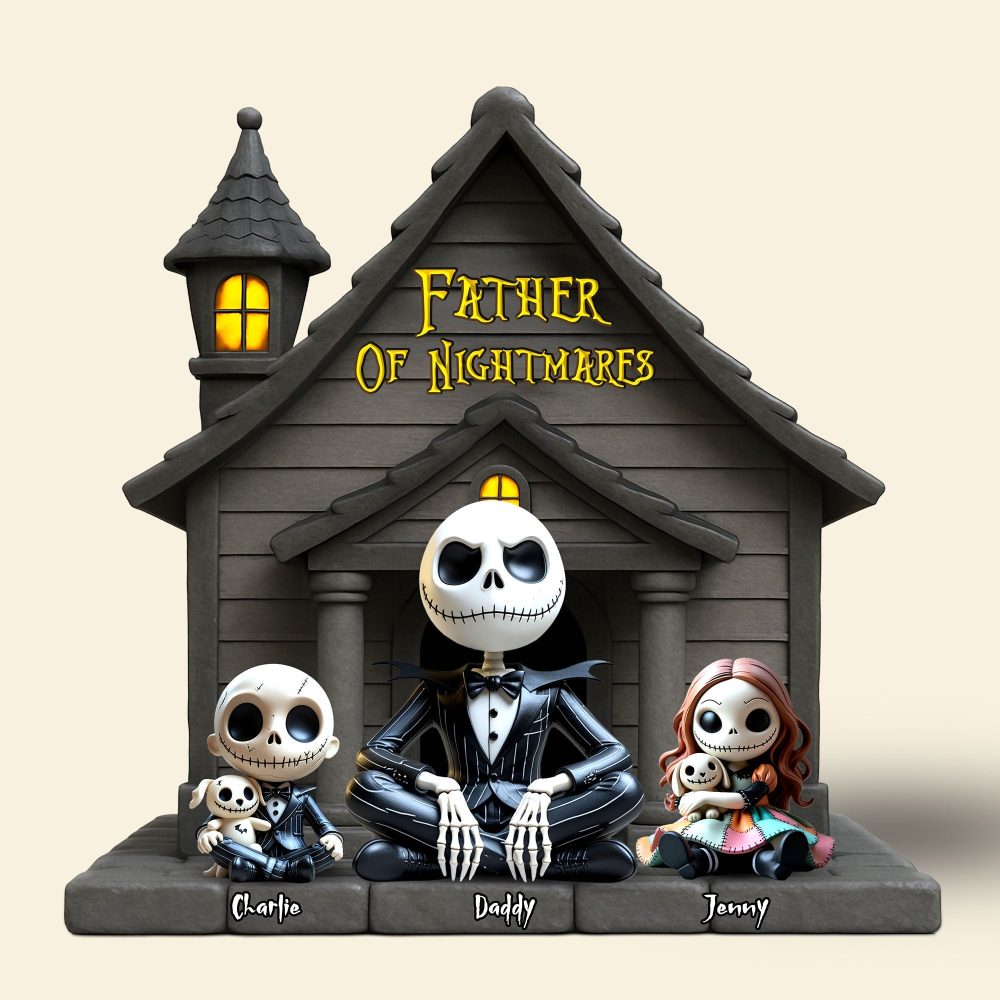 Nightmare Dad Plaque - Personalized Gifts For Dad 05Nati030525 - Image 3