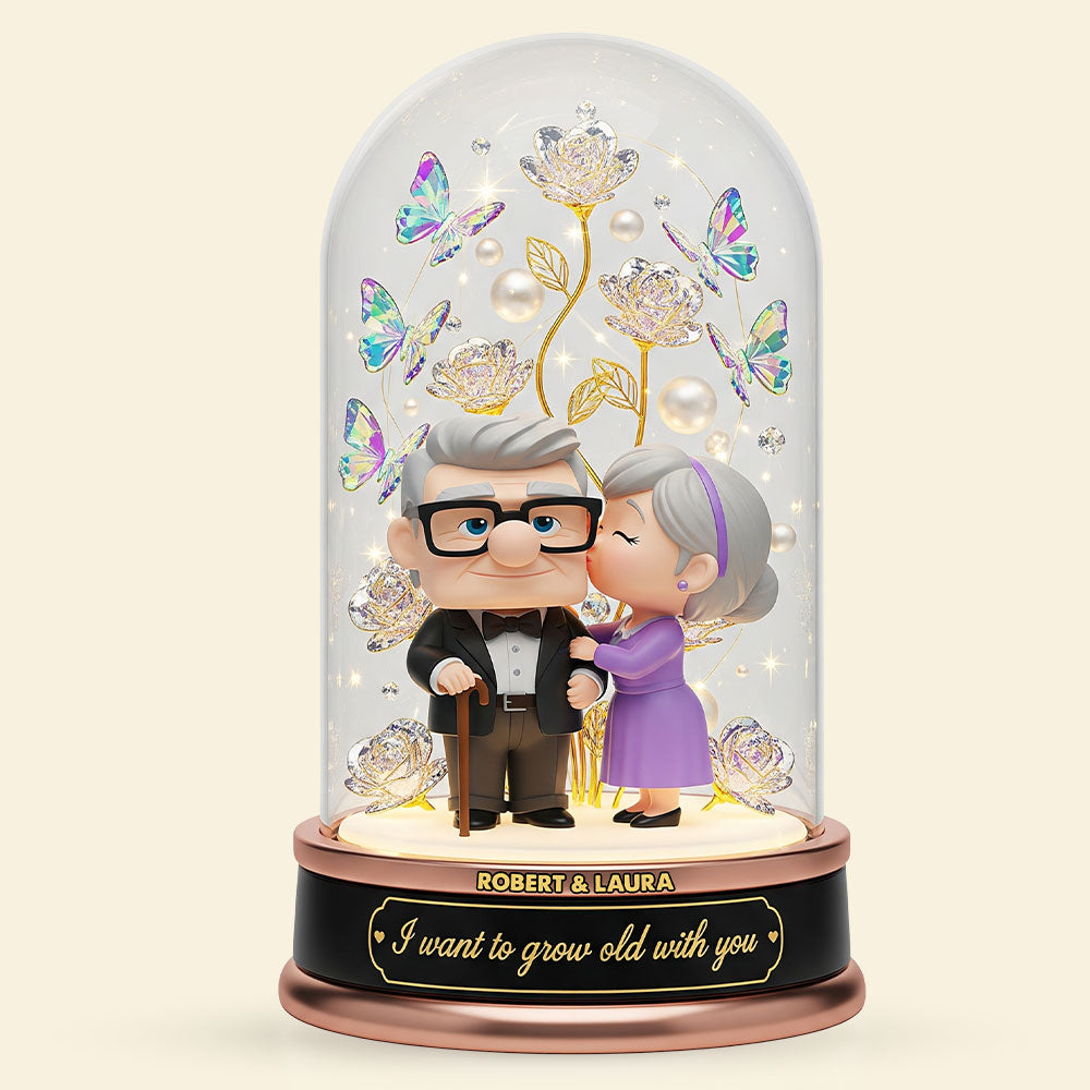 Old Couple Plaque - Personalized Gifts For Couple 02Nati100625 - Image 2