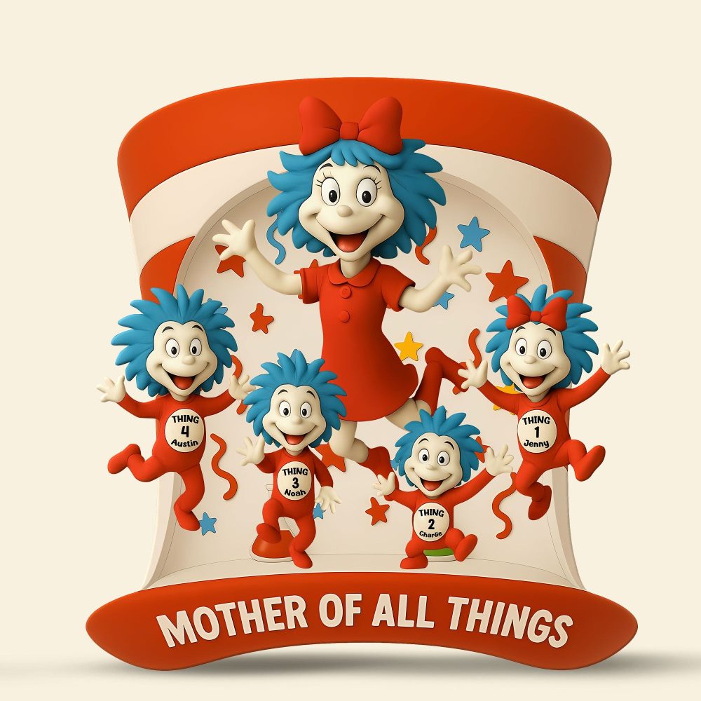 Mother Of All Things Plaque - Personalized Gift For Mom 01Tgti230425 - Image 3