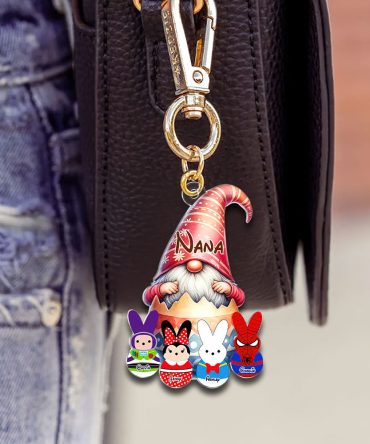 Personalized Gifts For Grandma Keychain Easter'S Day 02Nati080225