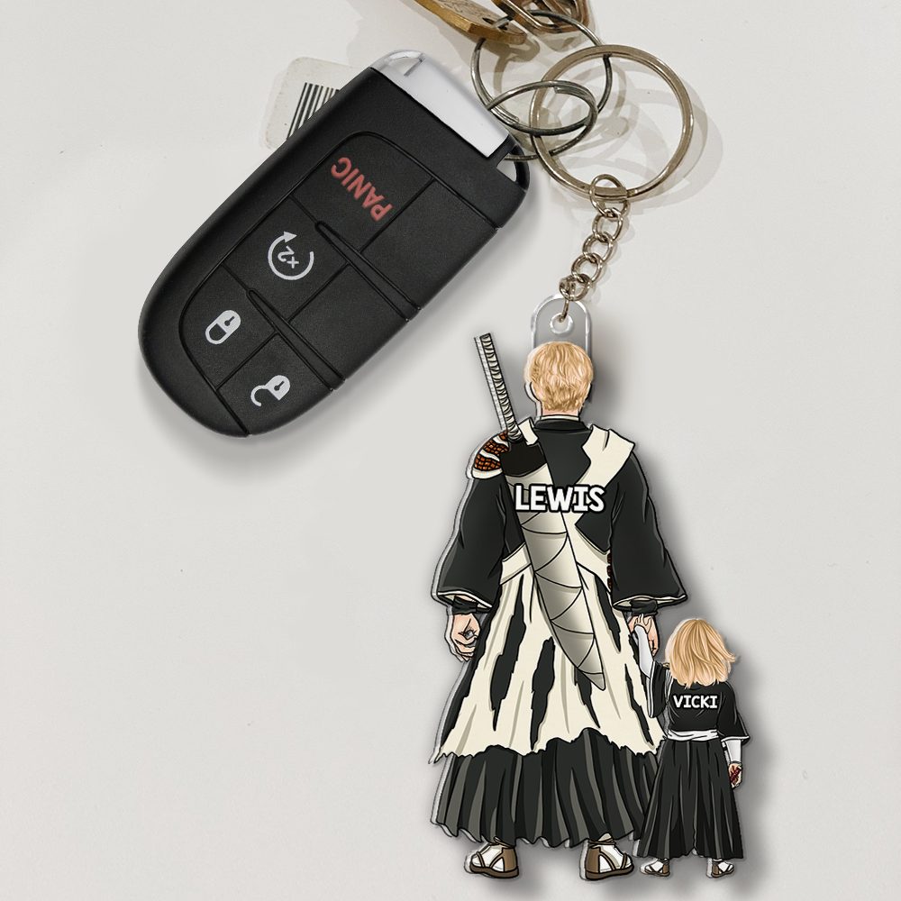 Dad Keychain - Personalized Gifts For Dad 04Qhhu070525Hg - Image 4