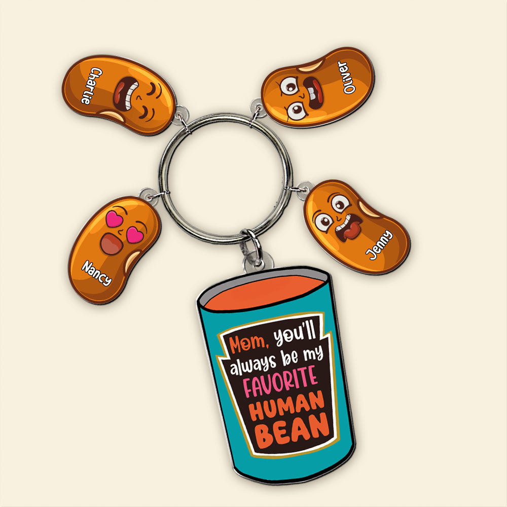 Personalized Gifts For Mom Tag Keychain 05Nati270325 - Image 3