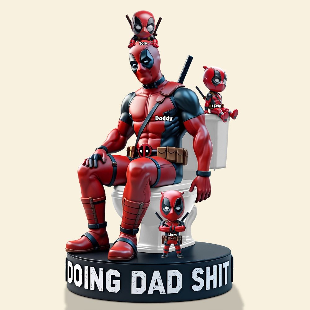 Doing Dad Sh** Plaque - Personalized Christmas Gifts For Dad 02Nati140525 - Image 3