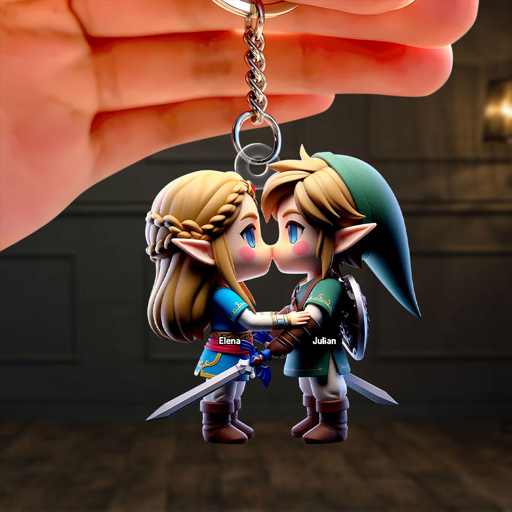 Personalized Gifts For Couple Keychain 06Ohti111224