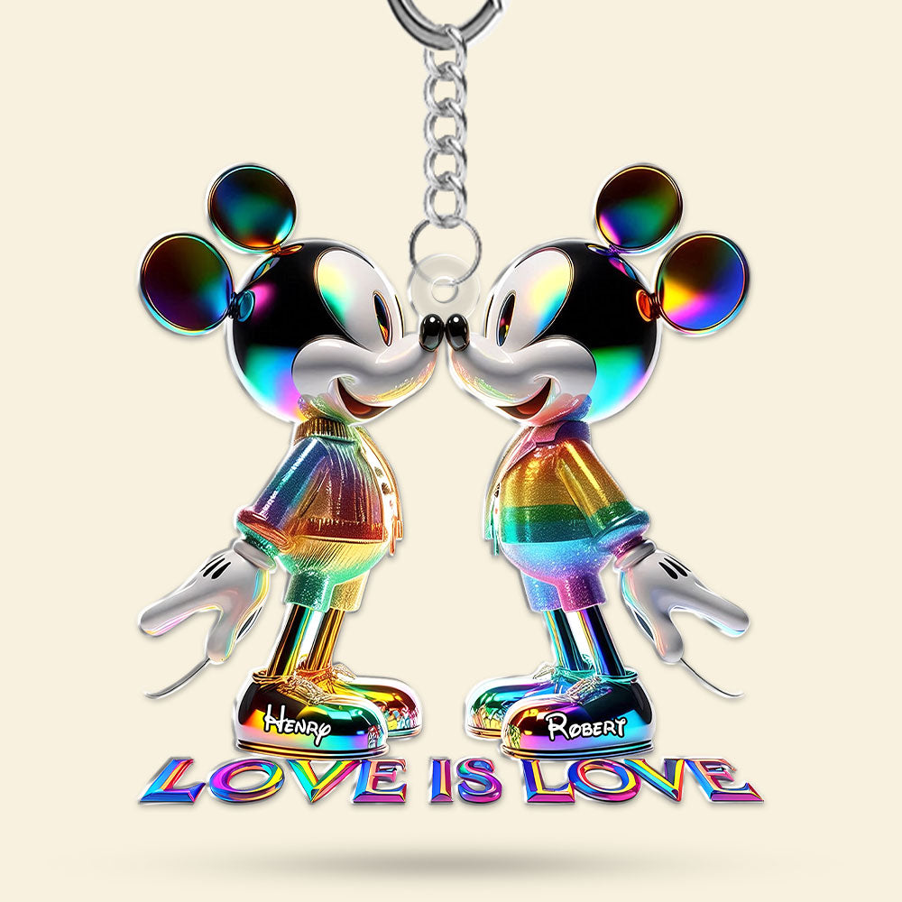 Lgbt Mouse Couple Keychain - Personalized Gifts For Couple 03Tgti270525 - Image 4