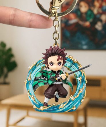 Darkness Hunter Keychain - Personalized Gifts For Loved Ones 04Pgti250825