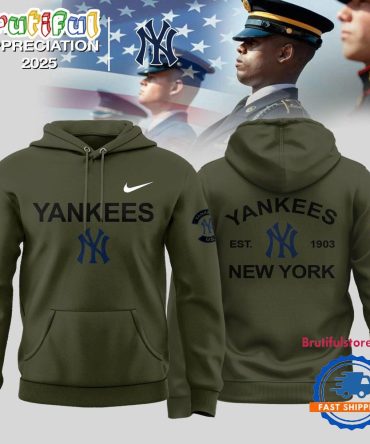 New York Yankees 2025 Military Appreciation Limited Edition Hoodie