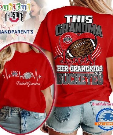 Ohio State Buckeyes 2025 Ncaa Grandparents' Day Unisex 3D Shirt