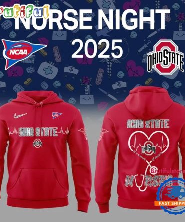 Ohio State Buckeyes Football Nurses Night 2025 3D Hoodie