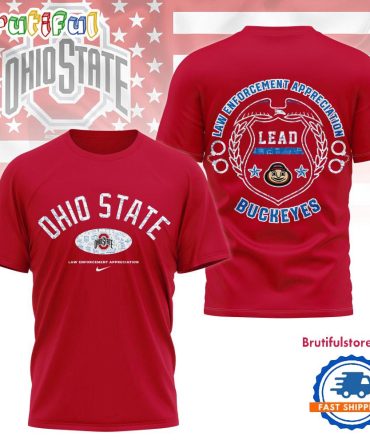 Ohio State Buckeyes Ncaa Law Appreciation Month Unisex 3D Shirt