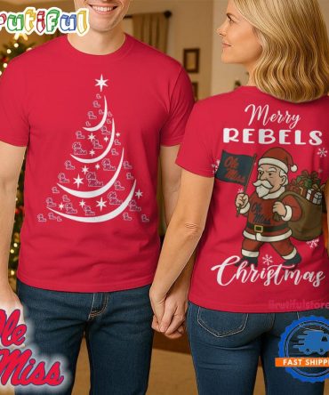 Ole Miss Rebels 2025 Ncaa Merry Christmas Unisex 3D Shirt