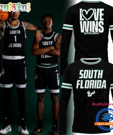 South Florida Bulls Coach Amir Love Wins 2025 Limited Edition Long Sleeve Shirt