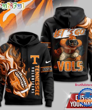 Tennessee Volunteers Ncaa Victory Flame Personalized Hoodie Shirt