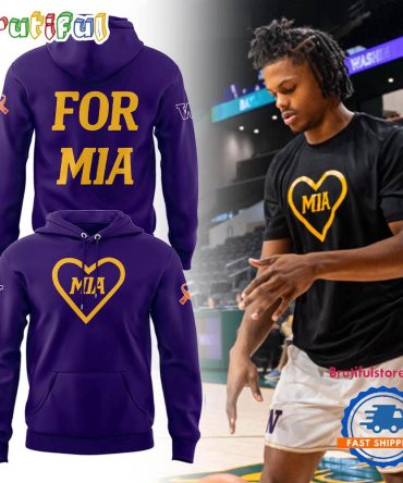 University Of Washington For Mia 2025 Limited Edition Hoodie Shirt