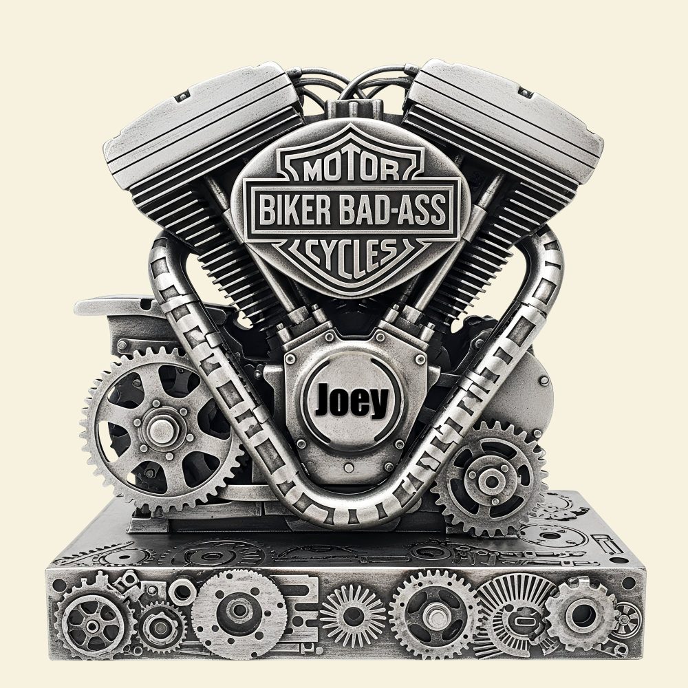 Strong Motorcycle Engine Acrylic Plaque - Personalized Gifts For Bikers 03Qhlu170925 - Image 5