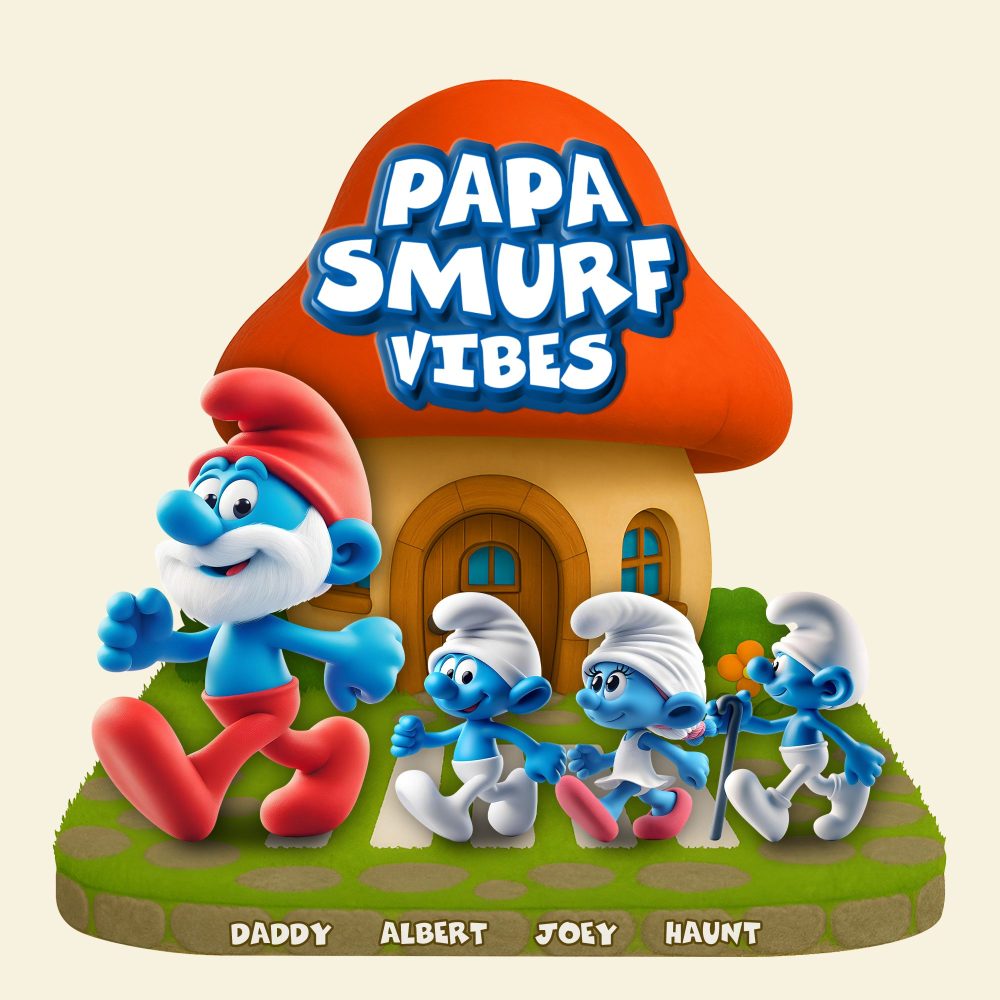 Papa Vibes Acrylic Plaque - Personalized Gifts For Dad 01Ohlu020525 - Image 3