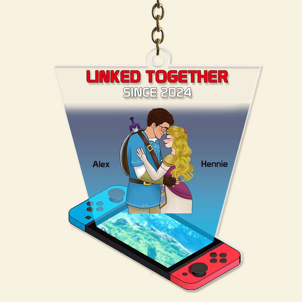Personalized Gifts For Couples Acrylic Keychain 02Tolu031224Hg - Image 5