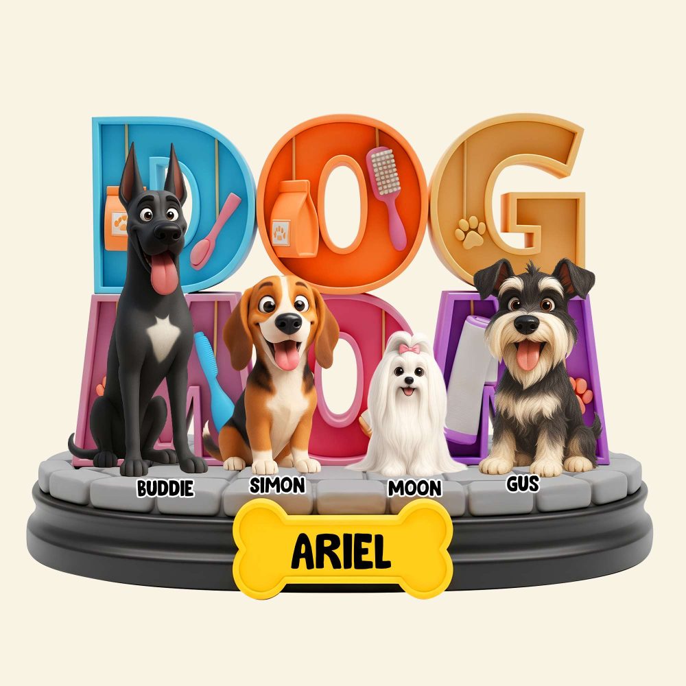 Adorable Dog Acrylic Plaque - Personalized Gifts For Dog Lovers 06Tglu260625 - Image 5
