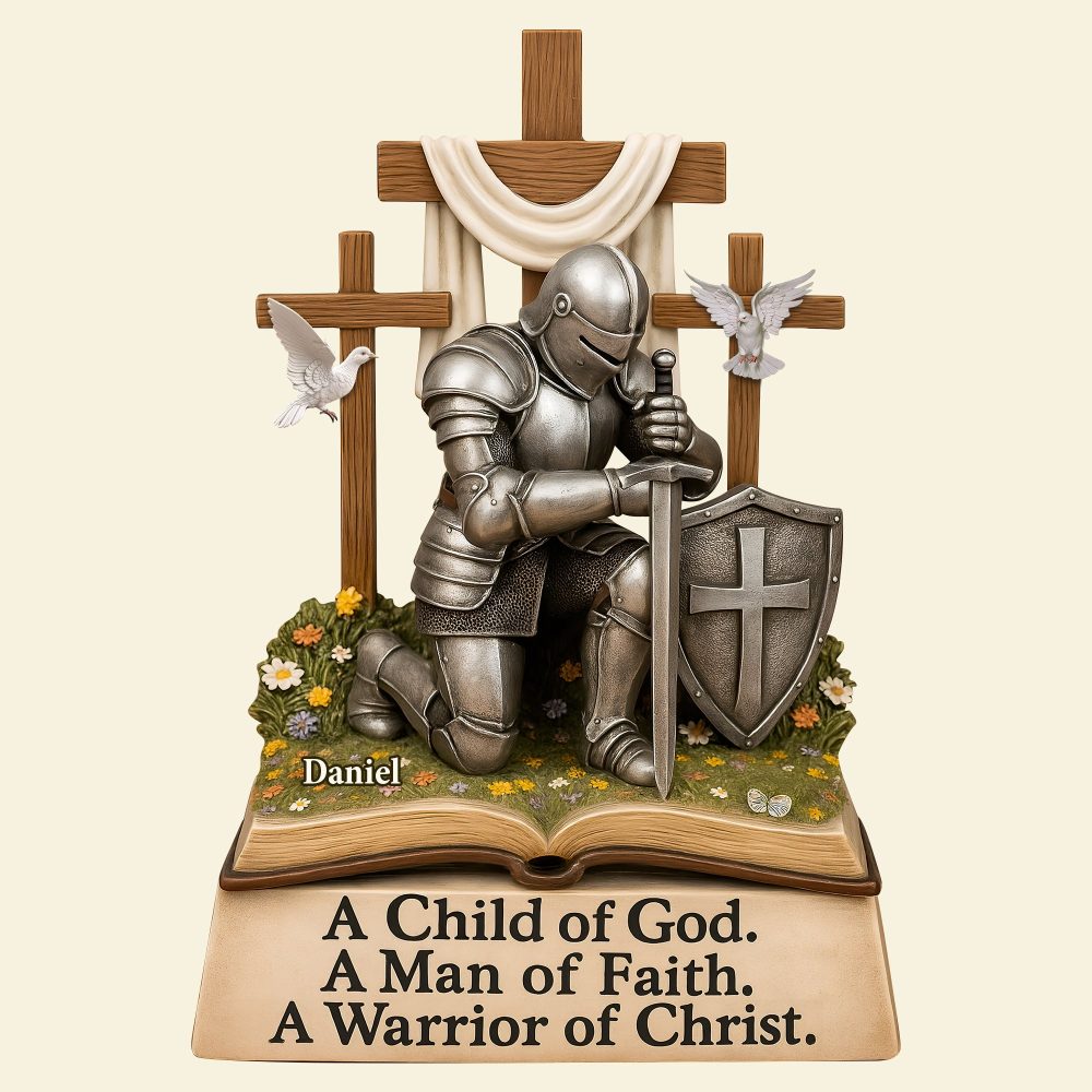 A Child Of God Acrylic Plaque - Personalized Gifts For Jesus Lover 02Hulu130525 - Image 3