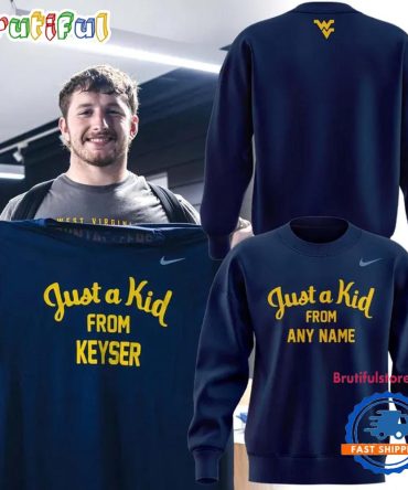 West Virginia Mountaineers 2025 Football Just A Kid From Sweatshirt
