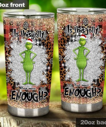 Grinch My Vocabulary - Personalized Stole Christmas Accent Mug