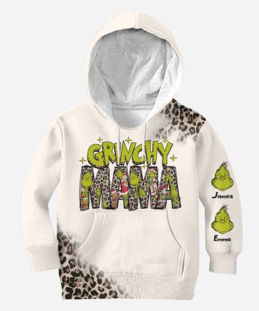 Grinchy Mama/ Nana - Personalized Stole Christmas All Over Shirt