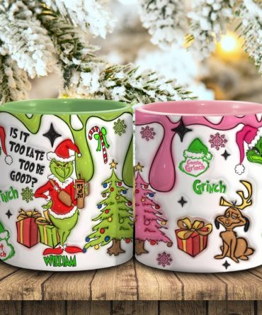 Is It Too Late To Be Good - Personalized Stole Christmas Accent Mug
