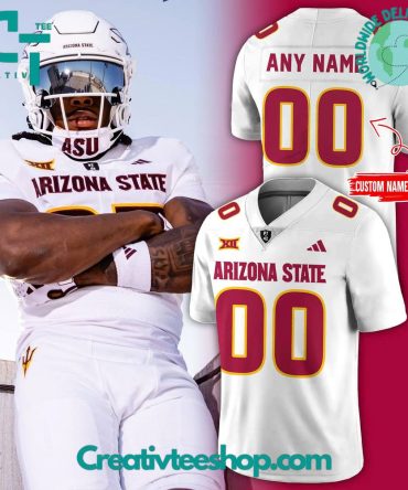 Arizona State Sun Devils Special New Football Jersey - White