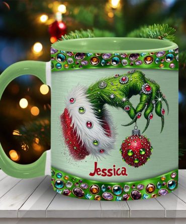 Merry Christmas - Personalized Stole Christmas Accent Mug