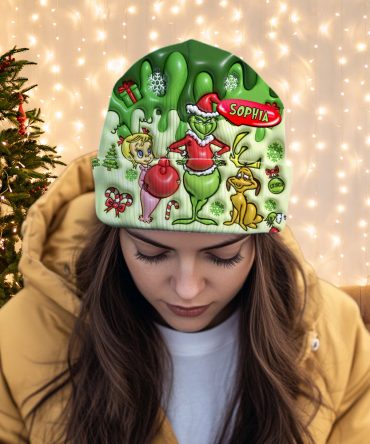 Merry Christmas - Personalized Stole Christmas Beanie Hat